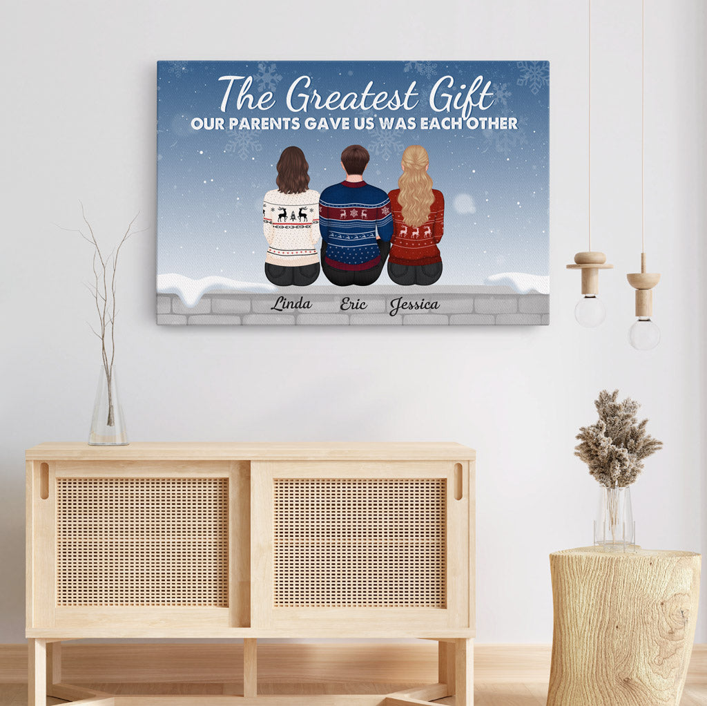 Personalized The Greatest Canvas