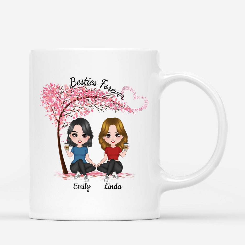Besties Forever - Personalized Mug for Friends