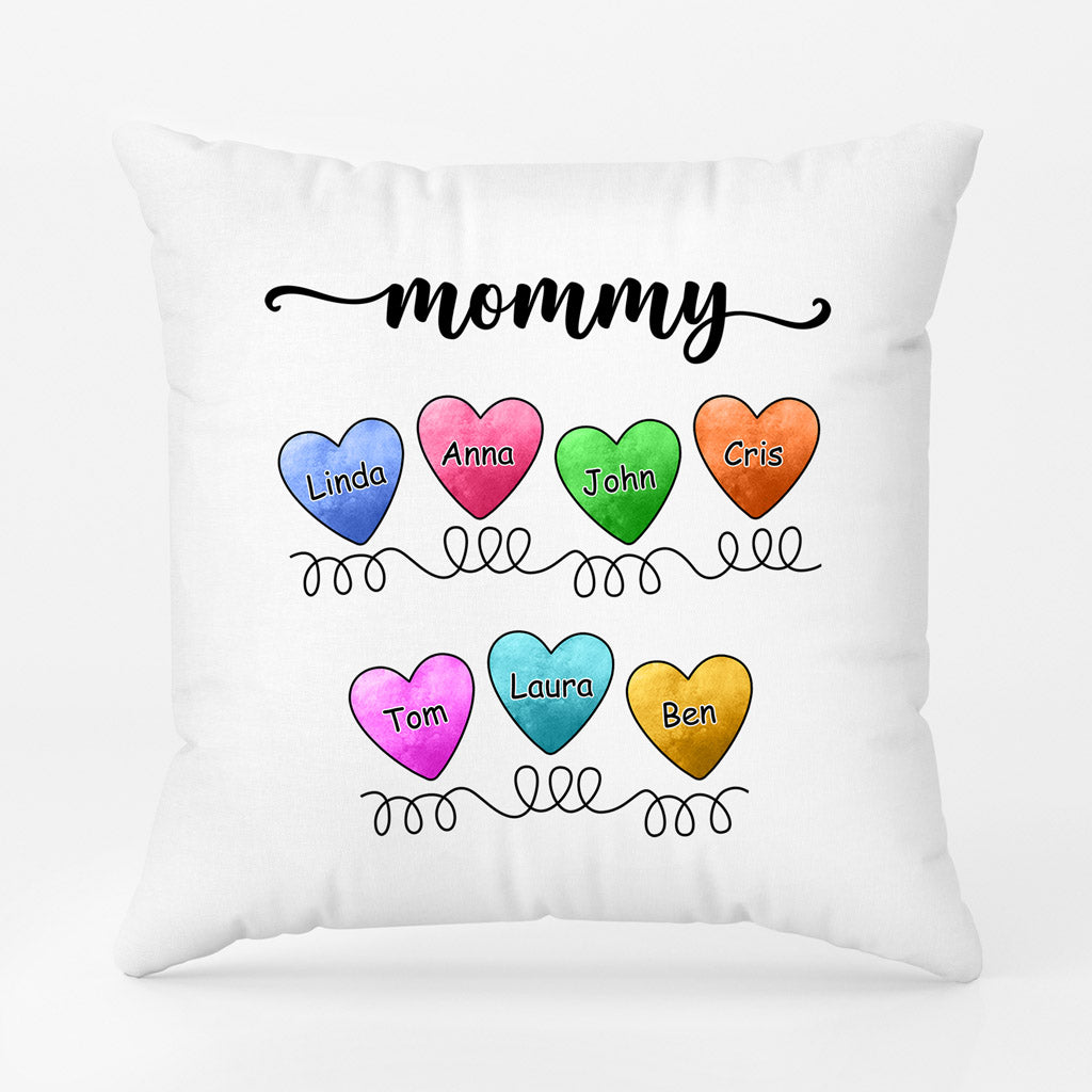 Personalized Mommy Grandma Pillows