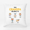 Personalized This Grandpa Daddy Belongs To Pillows