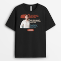 Personalized Legend Since T-shirt with Photo for Men