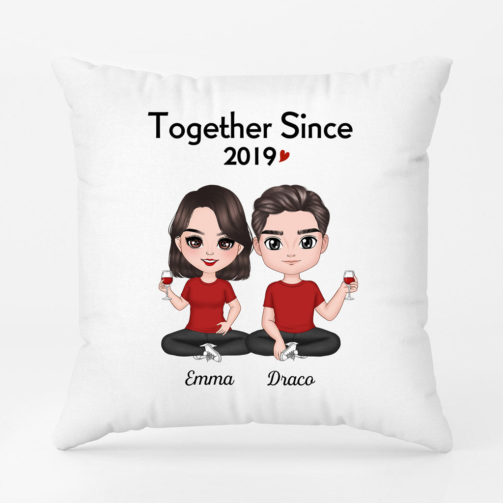 Personalized Together Since Pillows