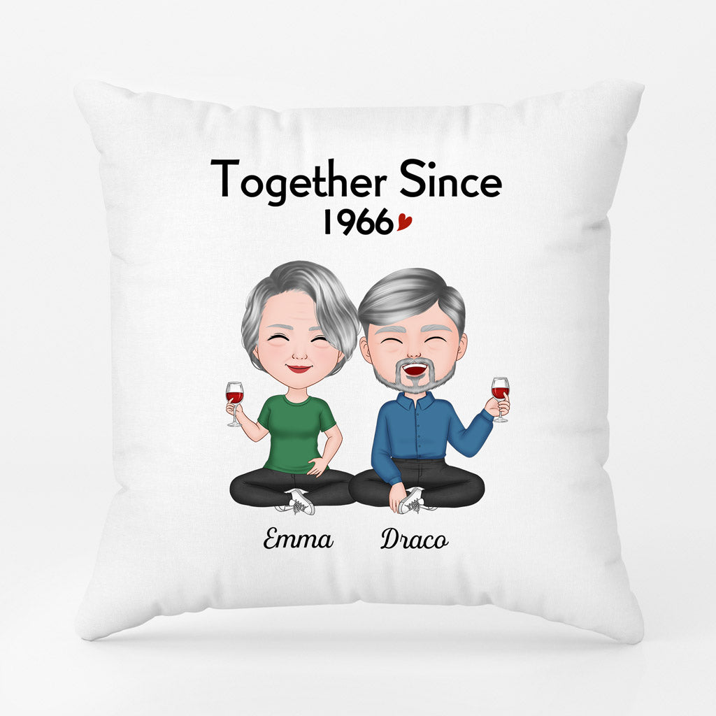 Personalized Together Since Pillows