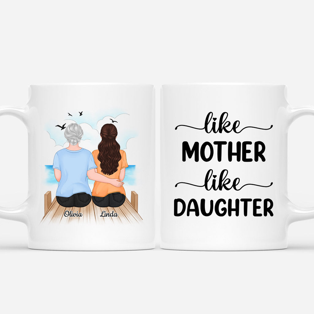 Like Mother Like Daughter - Personalized Mug - Gift for Mom and Daughter