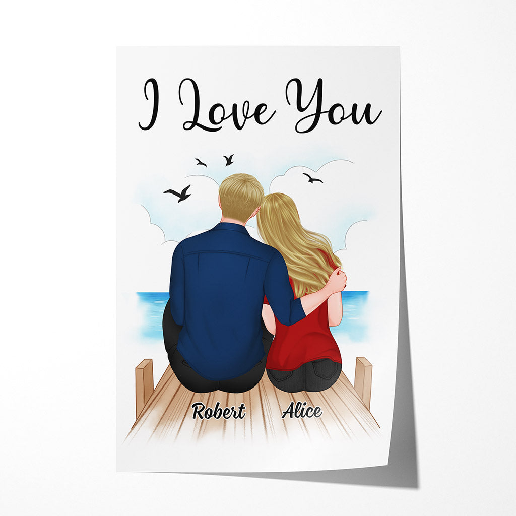 Personalized I Love You Posters