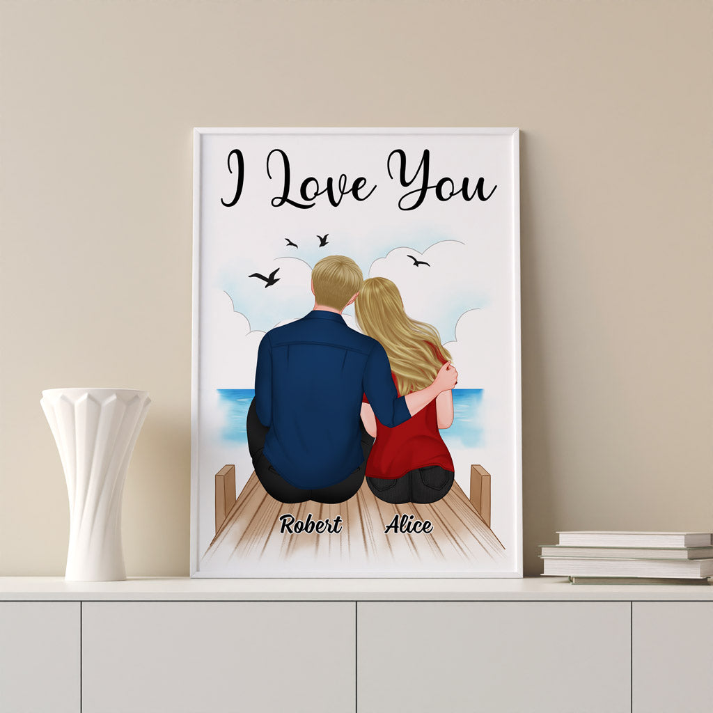Personalized I Love You Posters