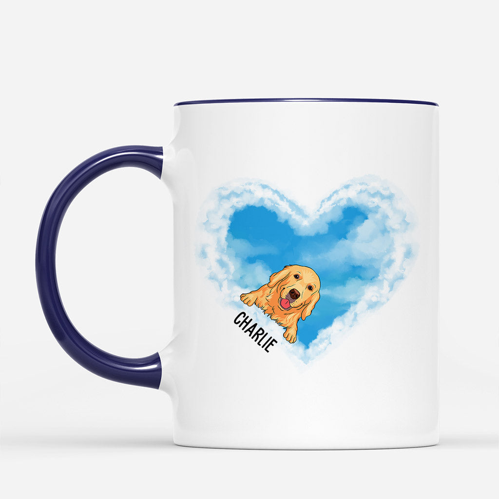 The Entrance To Heaven - Custom Dog Picture Coffee Mugs - Memorial Gifts for Loss Of A Dog