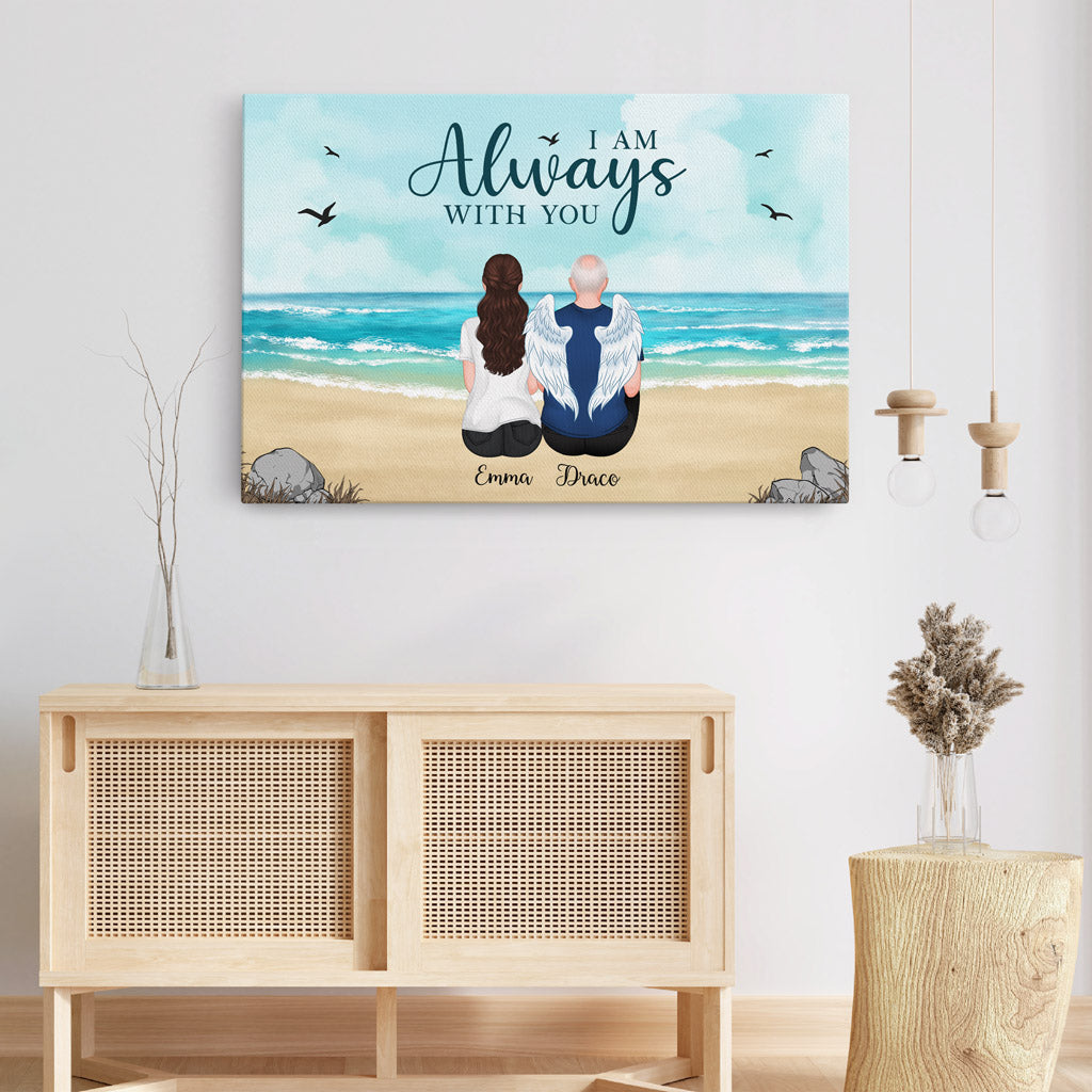 Always With You Canvas - Personalized In Memory Gifts For Family
