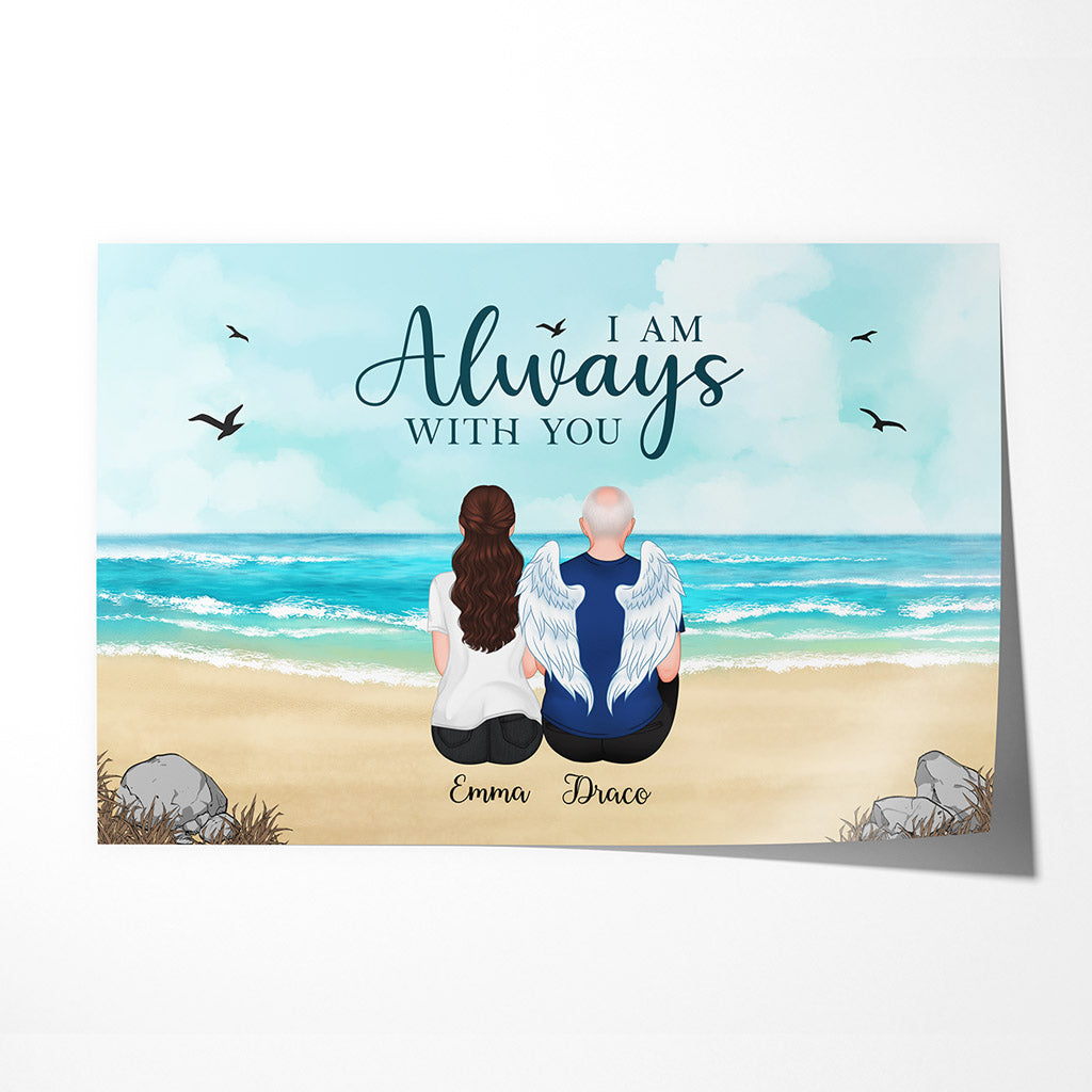 Im Always With You Poster - Personalized Memorial Gifts For Family