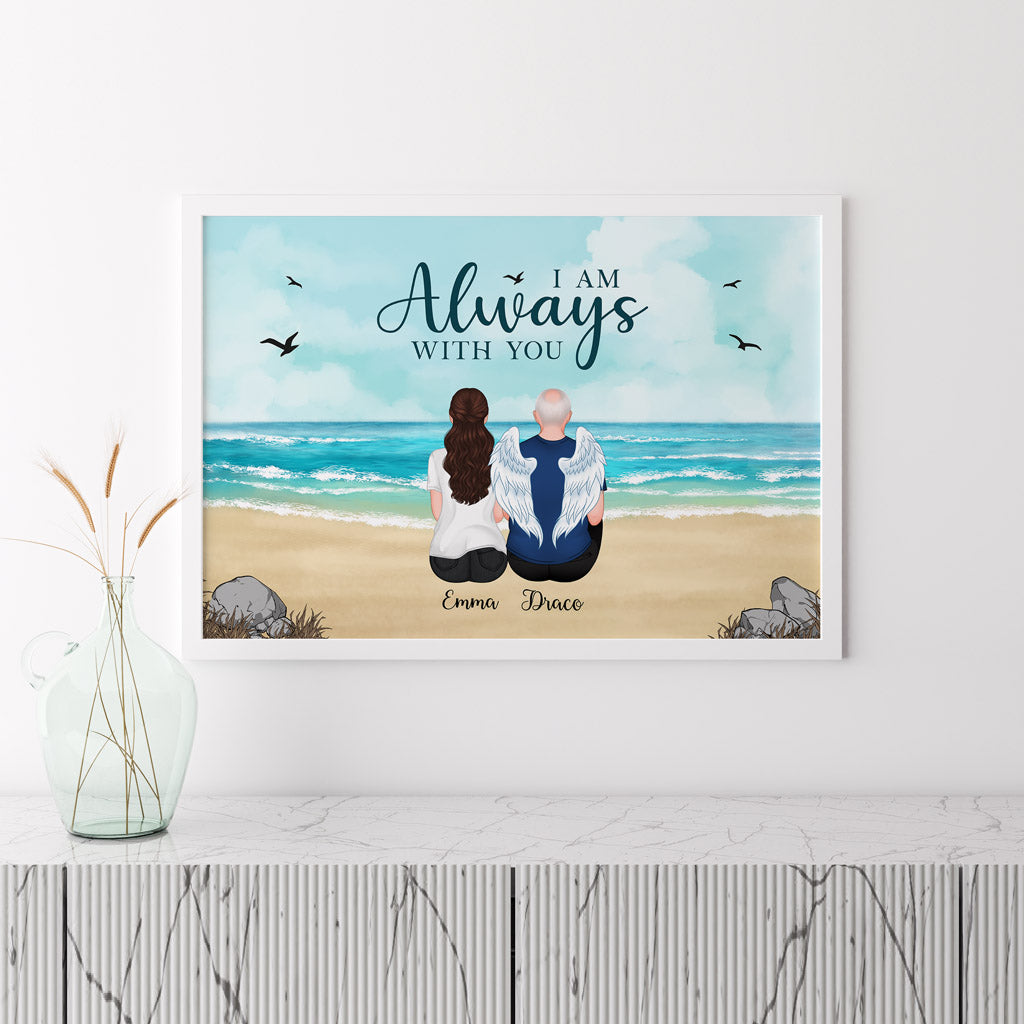 Im Always With You Poster - Personalized Memorial Gifts For Family