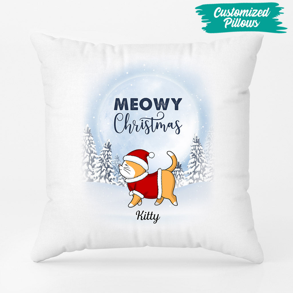 Personalized Meowy Pillows