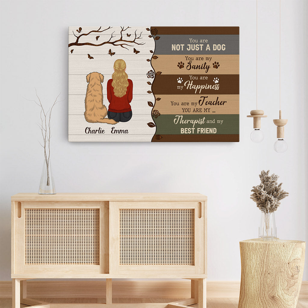 You Are Not Just A Dog Canvas - Personalized Dog Gifts for Dog Parents