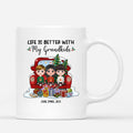Personalized Life Is Better With My Grandkids Mug