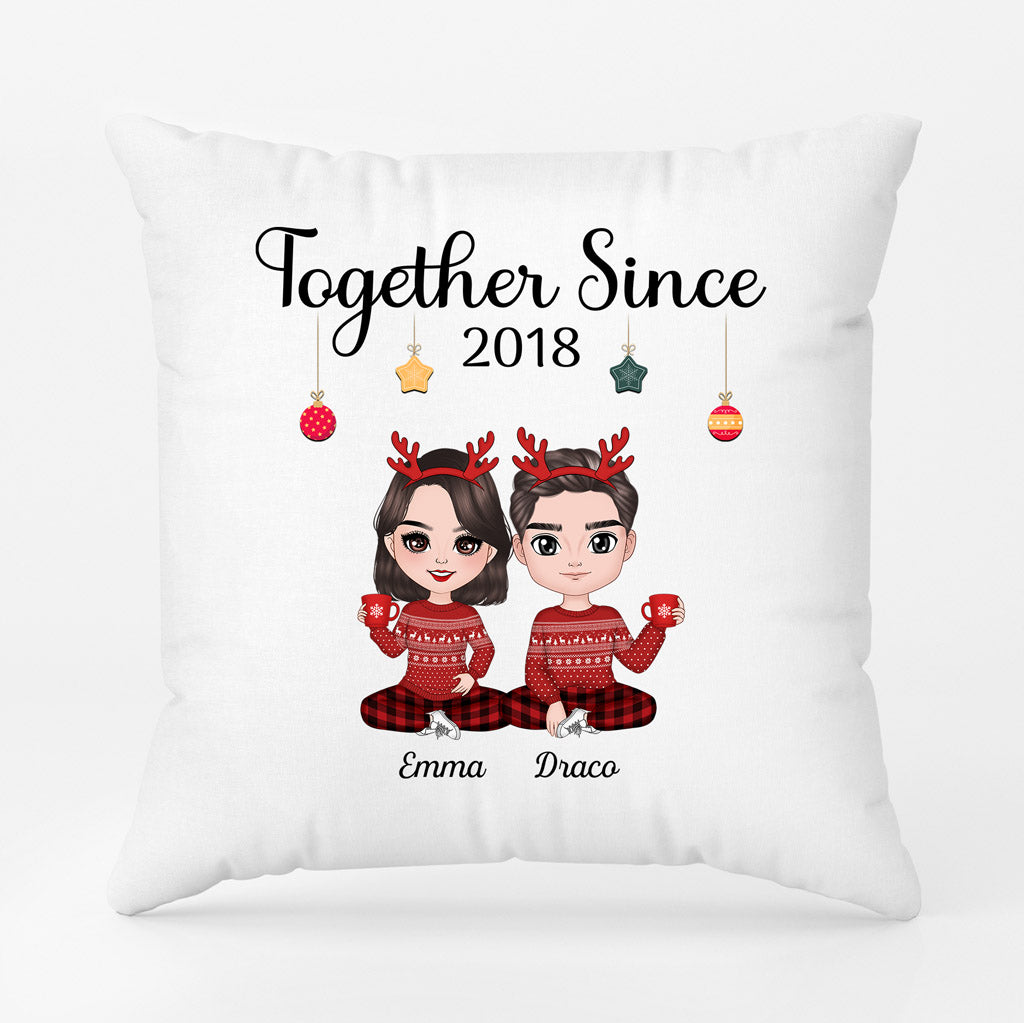 Personalized Christmas Always Been Together Since Pillow