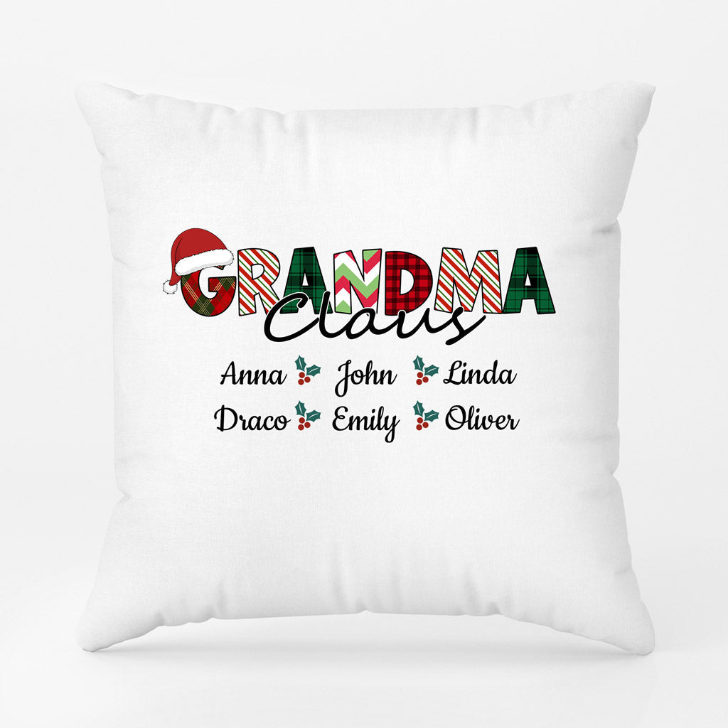 Personalized Mommy Claus Pillows