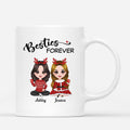 Personalized Besties forever Mugs