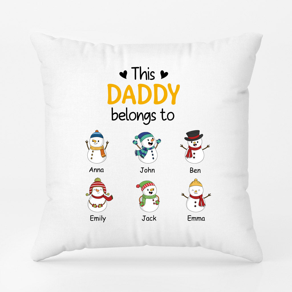 Personalized This Grandpa Belongs To Pillows
