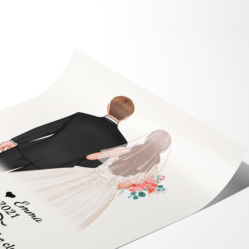 Personalized I Wish That I Could Turn Back The Clock Poster