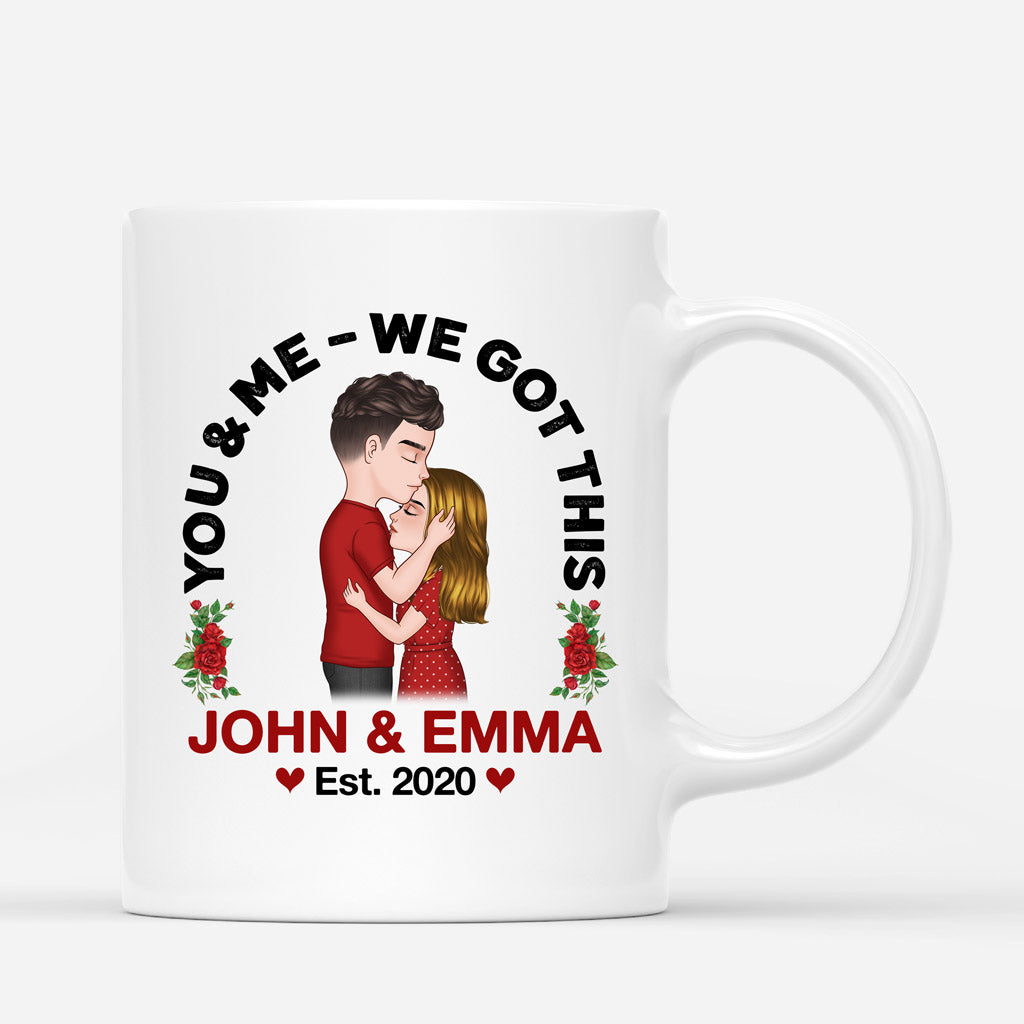 You Me We Got This - Personalized Couples Mug