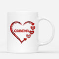 Personalized Grandmas Sweetheart Mugs