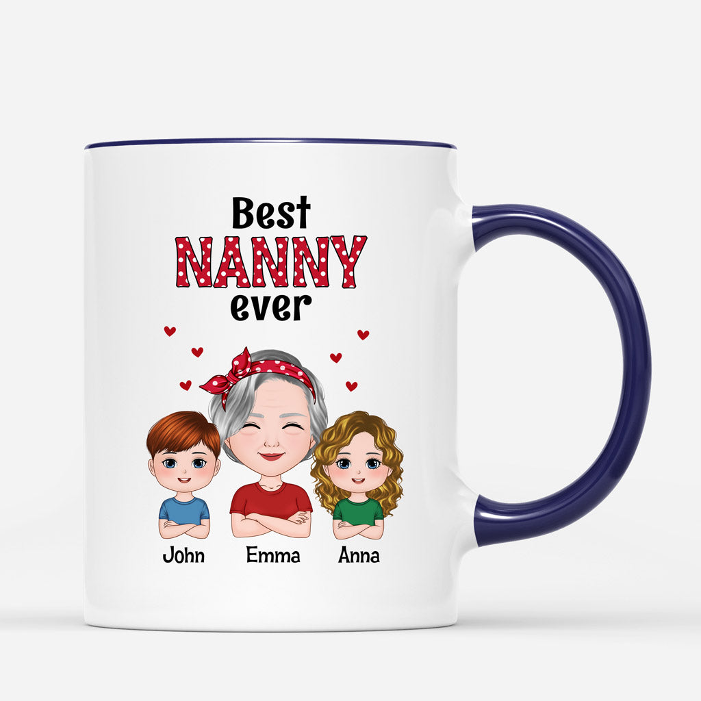 Personalized Best Grandma Mommy Ever Mugs