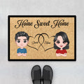 Personalized Home Sweet Home Door Mats