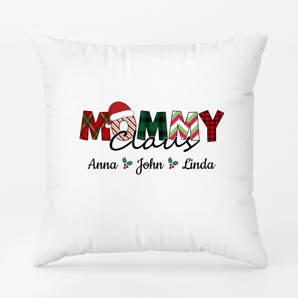 Personalized Mommy Claus Pillows