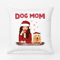 Dog Mom Pillow - Personalized Dog Presents - Customized Christmas Gifts