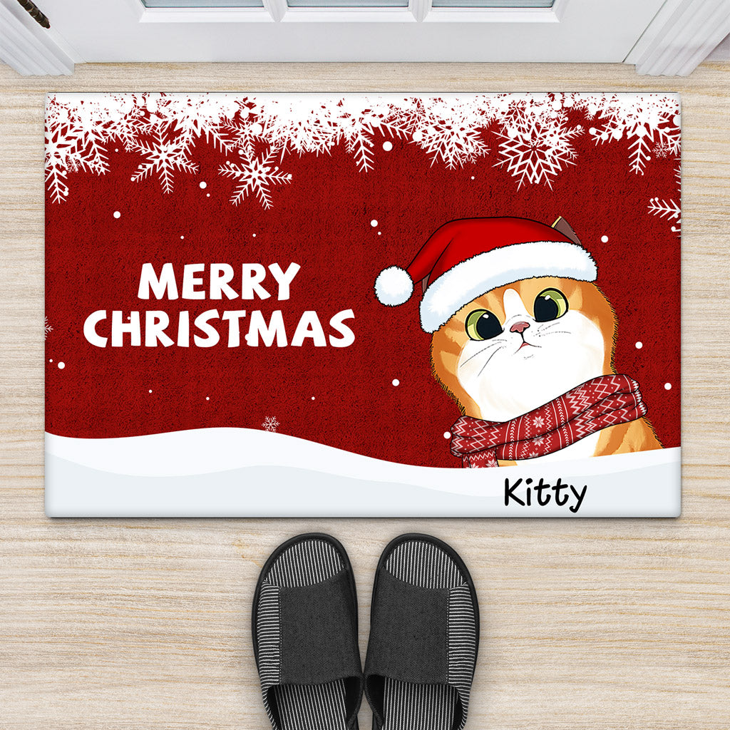 Personalized Merry Door Mats