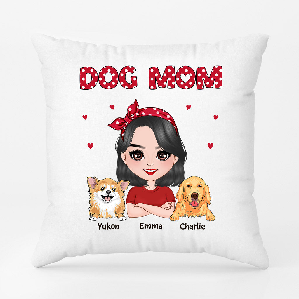 Dog Mom Pillows - Custom Gifts For Dogs Lovers