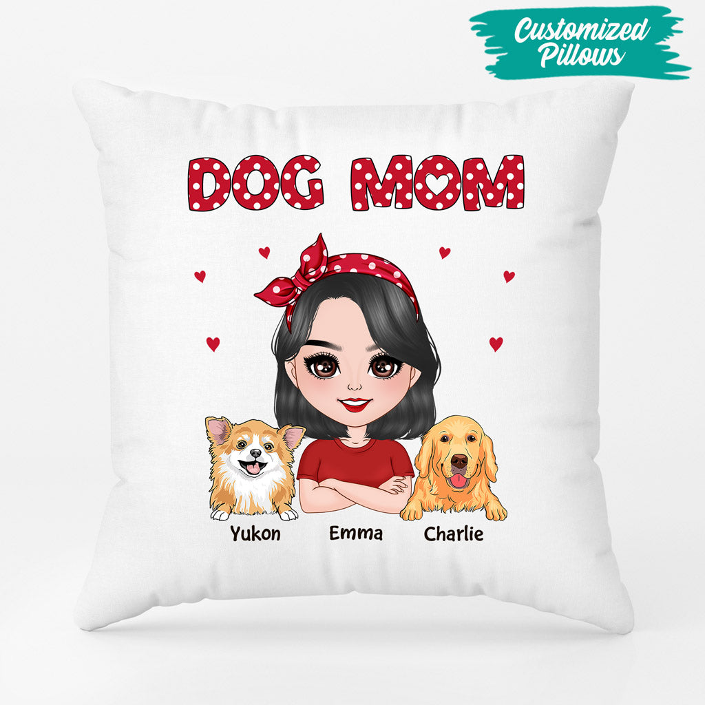 Dog Mom Pillows - Custom Gifts For Dogs Lovers