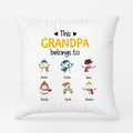 Personalized This Grandpa Belongs To Pillows