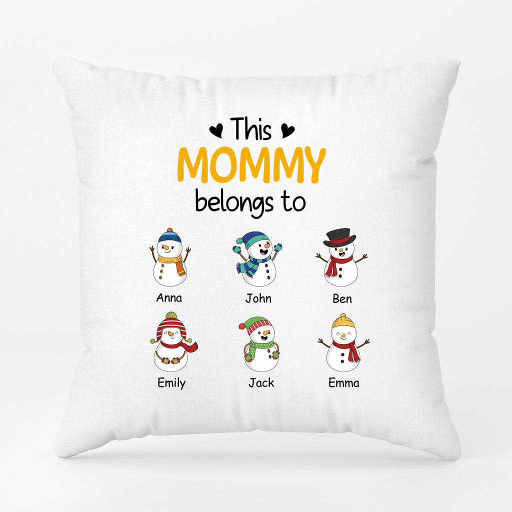 This Grandma Belongs To - Personalized Pillow - Gift for Grandma