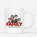 Family In Winter Mug - Personalized Christmas Gifts For Family
