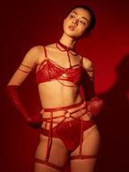 Crimson QuickHarness Shorts