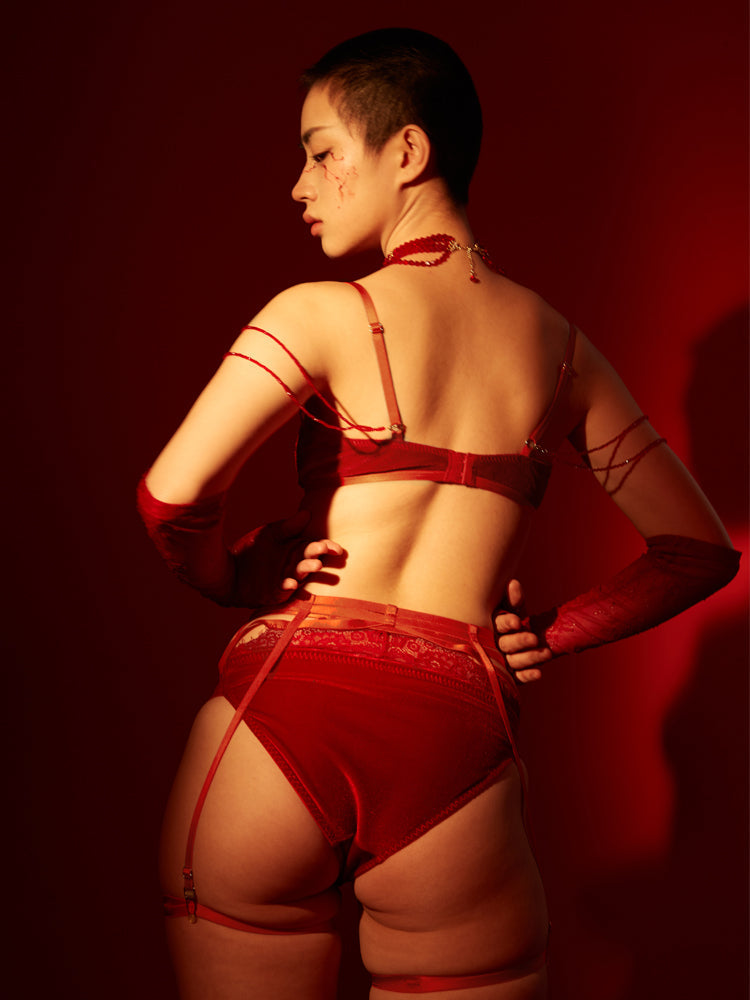 Crimson QuickHarness Shorts