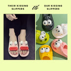 SoleMates Kissing Slippers