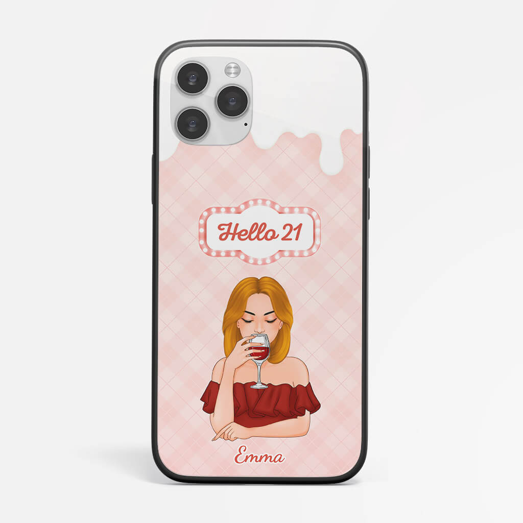 Personalized Hello 30 iPhone 12 Phone Case