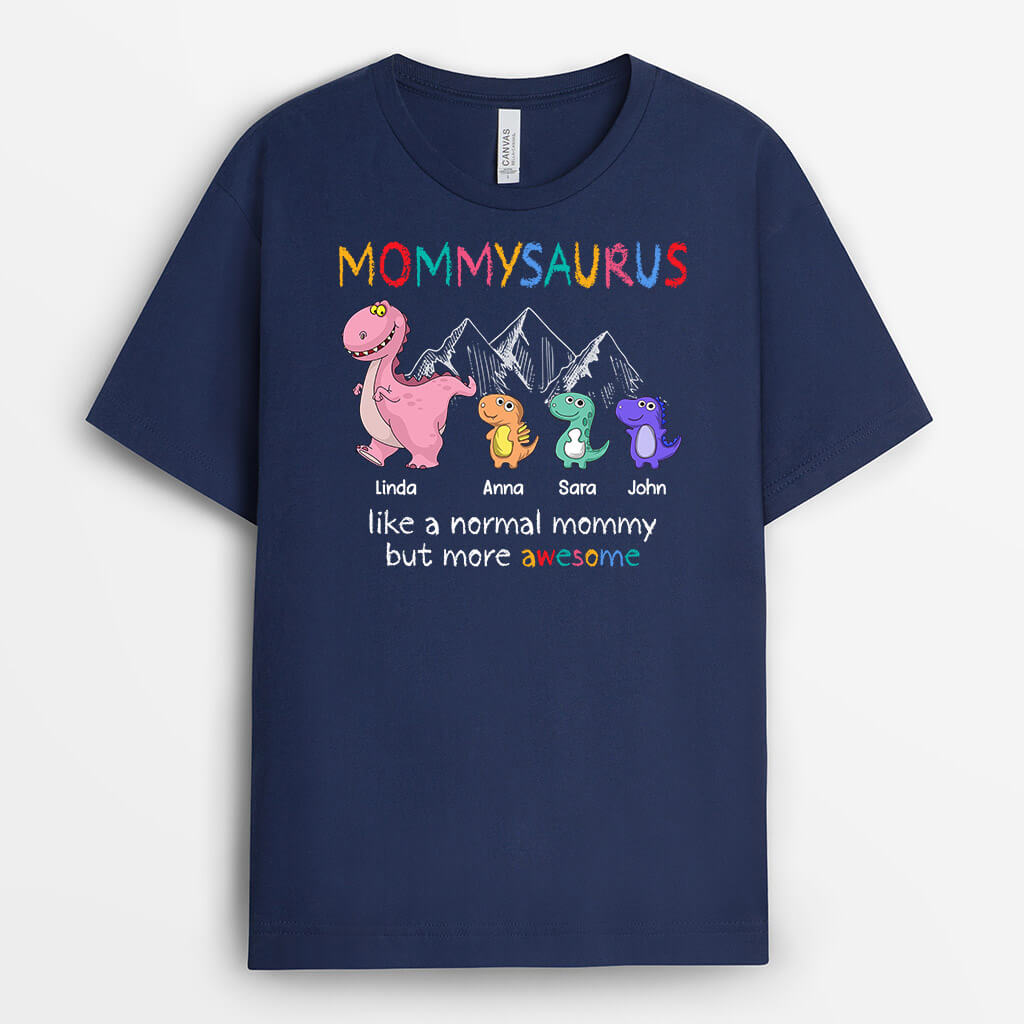 Personalized Mommysaurus Grandmasaurus T-shirt