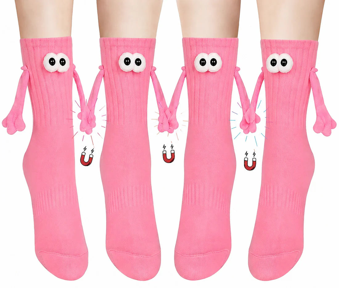 (3 Pairs) Matchy Magnetic Socks